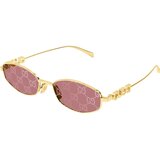 Gucci GG1802S 002 ONE SIZE (55) Zlata/Rdeča | Shoptok.si