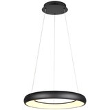  Mat crna LED viseća svjetiljka s mogućnosti zatamnjivanja s metalnim sjenilom ø 62 cm Cardona – | shoptok.hr