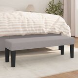  Klop svetlo siva 100x30x30 cm blago, (20698510) Cene