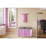 MID.YOU Stenski Obešalnik Stifto, Roza | Shoptok.si
