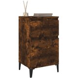  Noćni ormarići 2 kom boja dimljenog hrasta 40x35x70 cm | shoptok.hr