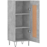  Komoda siva boja betona 34 5x34x90 cm od konstruiranog drva | shoptok.hr