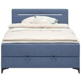 Mömax Postelja Boxspring Jerry, Modra, 100x200 | Shoptok.si