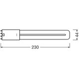  led fluorescentna cev 2G11/8W/230V 4000K - osram | Eponuda.com