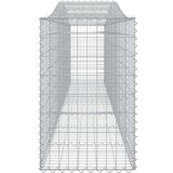  Lučne gabionske košare 6 kom 400x50x80/100 cm pocinčano željezo | shoptok.hr