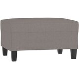  Tabure smeđesivi 70 x 55 x 41 cm od tkanine | shoptok.hr