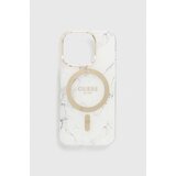 Guess Etui za telefon iPhone 14 Pro 6.1" bela barva | Shoptok.si