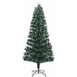  Umjetno božićno drvce s 300 LED svjetlima Zelena 240 cm PVC | shoptok.hr