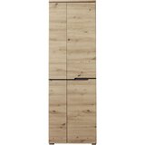 Voleo garderobna omara barve grafita, hrast artisan | Shoptok.si