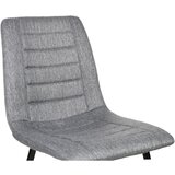 XORA stol, kovina, tekstil črna, temno siva | Shoptok.si
