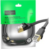 hoco. Mrežni kabl, CAT6, Gigabit Ethernet, flat, 1 met., crna - US07 General, 1 met. | shoptok.hr