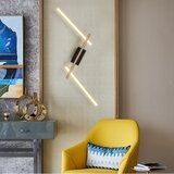 Wofi 7021-306 - led prigušiva zidna lampa rimini LED/40W/230V braon/crna | Eponuda.com