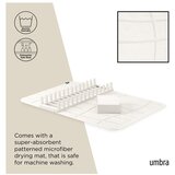 Umbra Bež plastična odcejalna podloga 61x43 cm Udry – | Shoptok.si