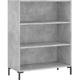  Visoka komoda siva betona 69,5x34x180 cm od konstruiranog drva | shoptok.hr