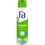 Fa ženski dezodorans caribbean wave 150 ml cene