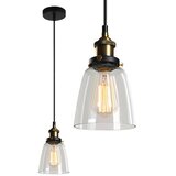 Toolight staklena stropna svjetiljka verto d | shoptok.hr