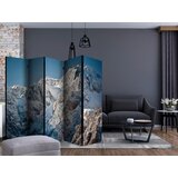 Artgeist PARAVAN 225/172/3 cm bela, pastelno modra | Shoptok.si