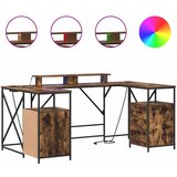  Stol Dimljeni hrast 182 x 101 x 87,5 cm Konstruirano drvo | Eponuda.ba