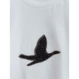 DStreet T-shirt damski BRILD ecru | shoptok.hr