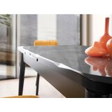 Hanah home Crea - 2941 Black Extendable Dining Table | ePonuda.com