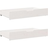 vidaXL Okvir kreveta s ladicama bez madraca bijeli 100x200 cm | shoptok.hr