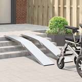  Rampa za motocikle 680 kg 2 pcs Srebrno 205 x 28 x 5 cm | shoptok.hr