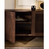 Kave Home Tamno smeđi ormarić za cipele u dekoru jasena 98x50x43 cm Beyla – | shoptok.hr