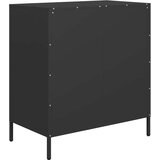  Komoda crna 68x39x73 5 cm hladno valjani čelik | shoptok.hr