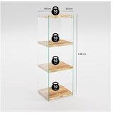 Hanah home Polica 40x120x35cm Hrast | Eponuda.ba