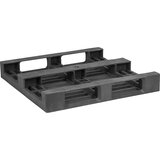 ratioform Kontejnerska paleta iz umetne mase, DxŠxV 1140 x 1140 x 165 mm, sive barve | Shoptok.si