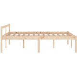  Postelja za starejše 140x200 cm trdna borovina, (20646984) | Shoptok.si