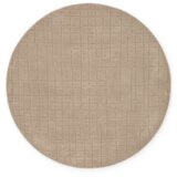 Villeroy Boch Rjava volnena okrogla preproga &amp;oslash; 200 cm Kenso &amp;ndash; Slike