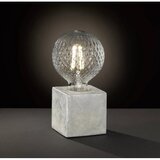 Wofi 8213.01.50.7000 - Stona lampa BROAD 1xE27/10W/230V betonska | Eponuda.com