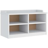 vidaXL klop v preddverju "SANDNES" Bela 87x40x50 cm masivni les bor, (21827015) | Shoptok.si