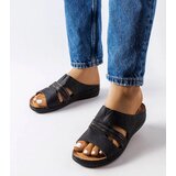 Gemre Black light wedge flip-flops Oliwia | Shoptok.si