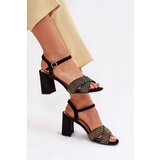 Boto Women's Heeled Sandals Black Almera | Shoptok.si