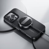 Benks Montage Magnetic Armor Pro kevlar metalni okvir 600D Case za iPhone 16 Plus crna | shoptok.hr