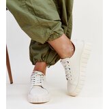 Gemre Beige leather sneakers Zvonka | Shoptok.si