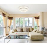 Globo 67387-60D - LED prigušiva plafonska svetiljka LAUREL LED/60W/230V prozirna + daljinski upravljač | Eponuda.com