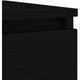  Komoda crni hrast 100x35x76 cm konstruirano drvo | shoptok.hr
