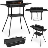 Multi Garden 3-u-1 električni roštilj – samostojeći i stolni, grill ploča, posuda za masnoću, termostat | shoptok.hr