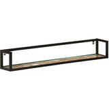 Maison Chic 2 kosi Stenske Police - Viseče police 110x17x17 cm trden akacijev les in železo, (21794131) | Shoptok.si