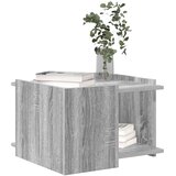  Kava Stol Siva sonoma 50,5 x 50 x 33 cm Konstruirano drvo | shoptok.hr