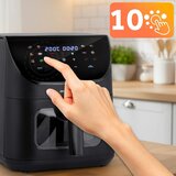 Berdsen BD-660 Air Fryer friteza na vroč zrak 8 L 1700 W – 12 programov, okno, LED osvetlitev | Shoptok.si