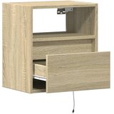  Zidni TV ormarić LED boja hrasta sonome 41x31x45 cm | shoptok.hr