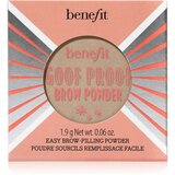 Benefit Goof Proof Brow Powder puder za obrve nijansa 1 Cool Light Blonde 1,9 g | shoptok.hr
