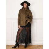 La Modeuse Jakne & Blazerji 76086_P180130 Kaki | Shoptok.si