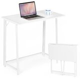 ModernHome sklopivi stol 80 × 45 cm za laptop – bijeli | shoptok.hr