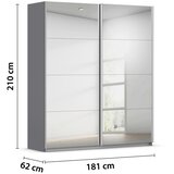 home24 OMARA Z DRSNIMI VRATI, siva | Shoptok.si