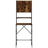 vidaXL omara za pralni stroj dimljen hrast 67x48x194 cm inženirski les | Shoptok.si